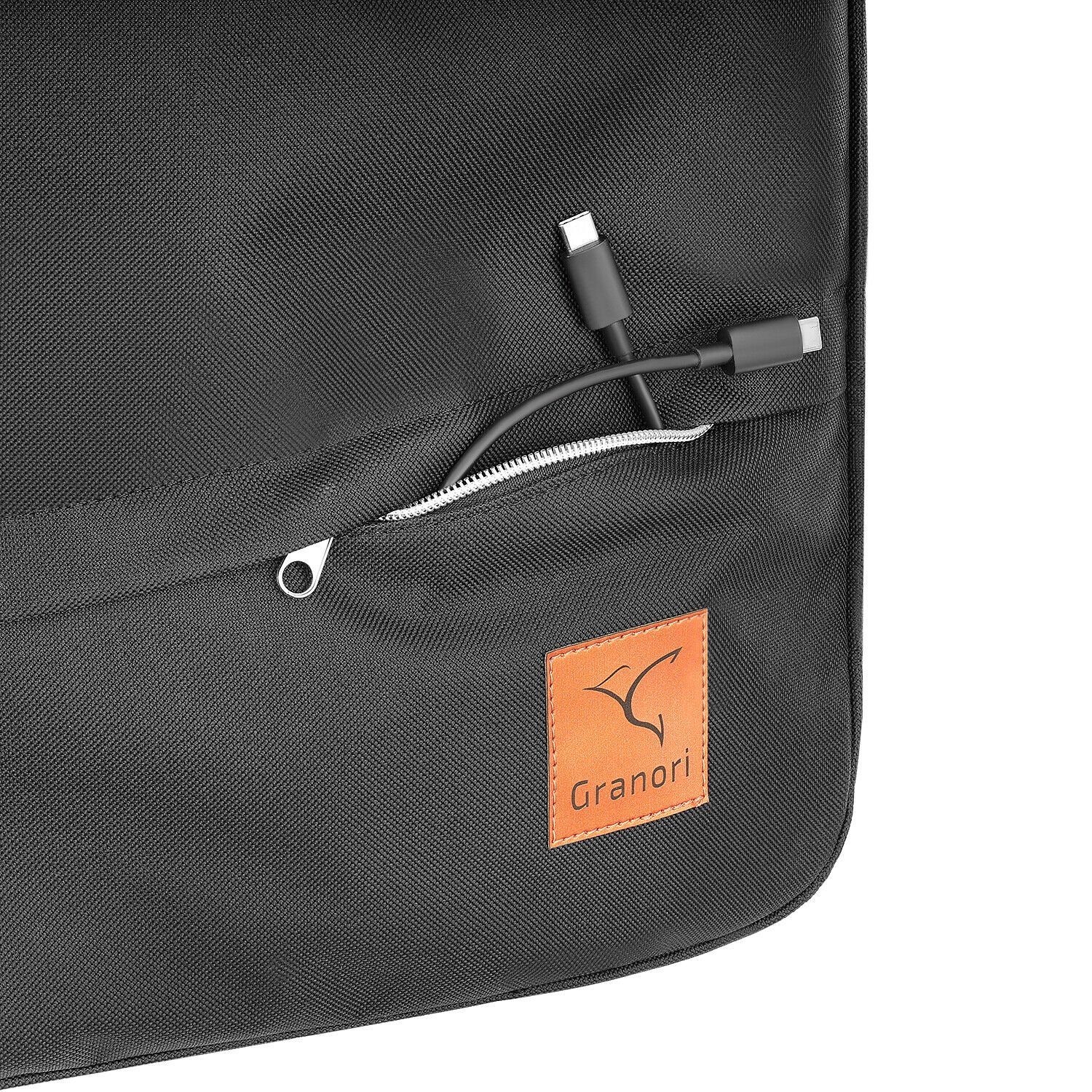 Granori Reiserucksack 40x30x25 cm Handgepäck für Eurowings Flug – leicht & max. Stauraum (Advanced Modell), 30 l Fassungsvermögen