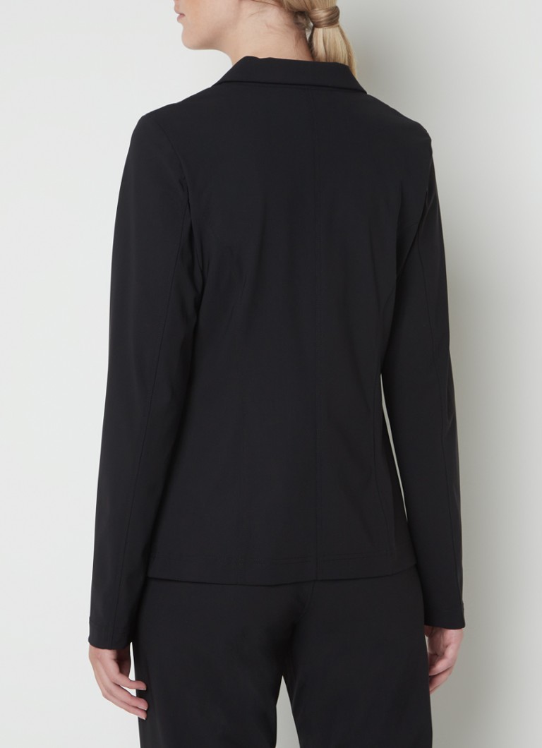Jachetă elegantă de la Studio Anneloes, din material textil de călătorie, cu buzunare cu clapă.