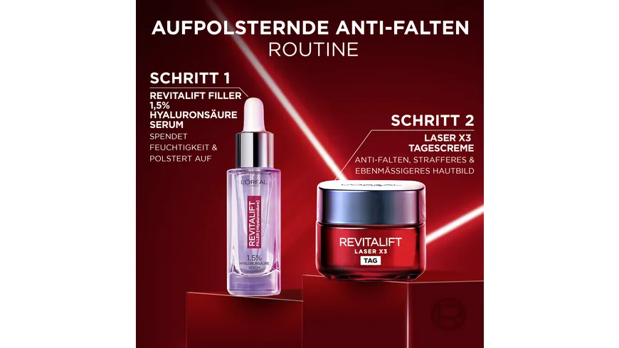 L'Oréal Paris Revitalift Laser X3 Anti Age Intensivpflege Tagescreme 50 ml