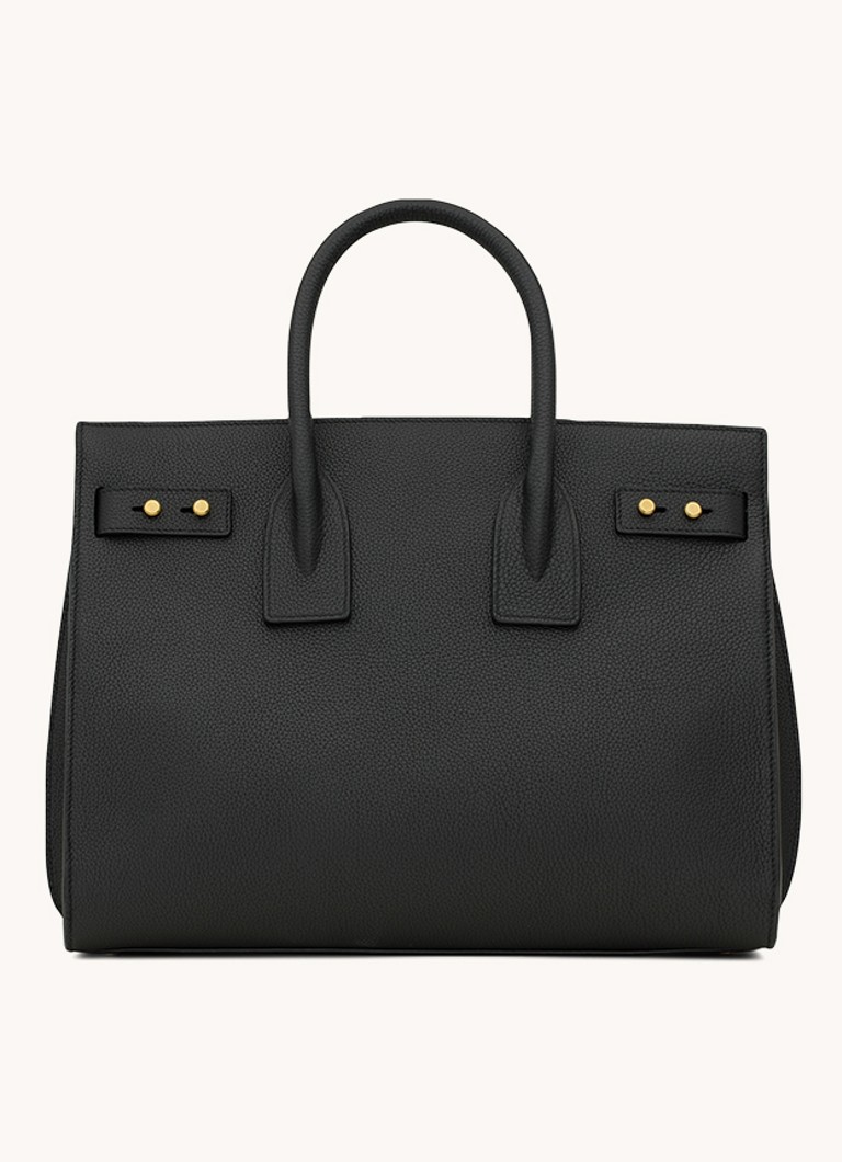 Geantă moale Saint Laurent Sac de Jour, Geantă mică din piele de vițel