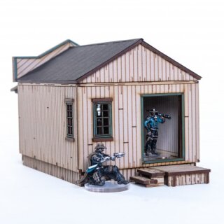 32mm American Legends Side Street Building 1
