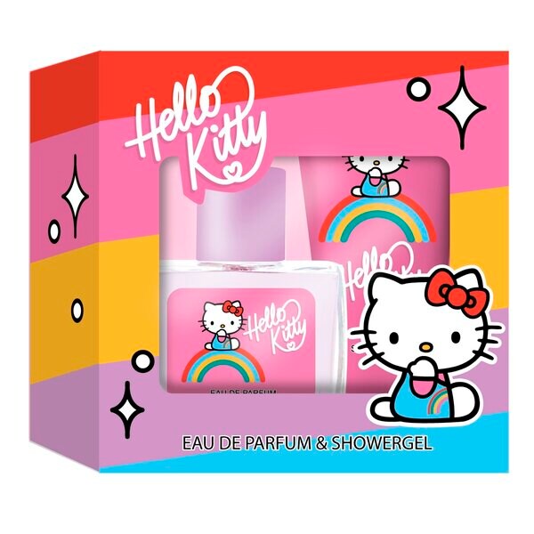 Hello Kitty sateenkaarilahjasetti