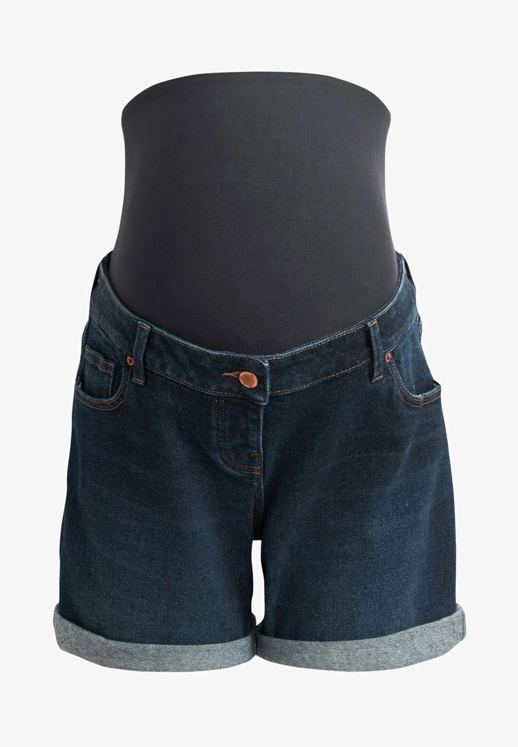 Siguiente PANTALONES CORTOS ESTILO MAMÁ MATERNIDAD - Pantalones cortos vaqueros