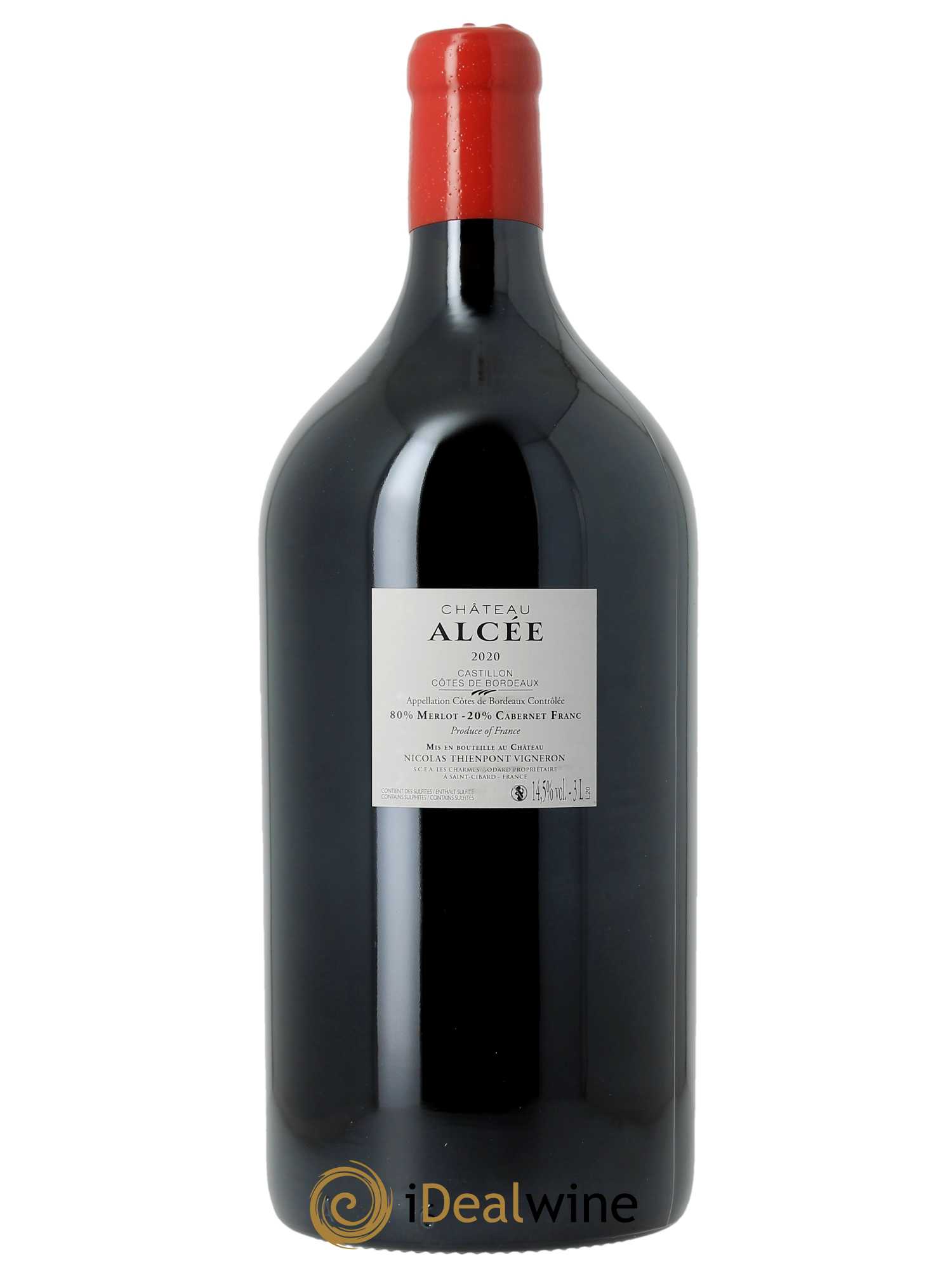 Château Alcée  2020 - Lot de 1 Double-magnum