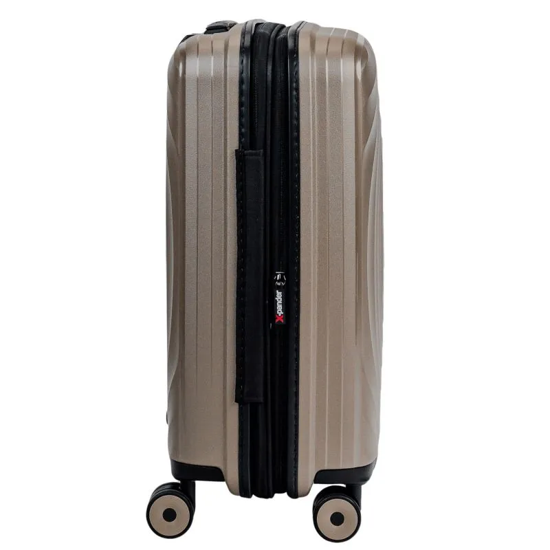 Swiss Bags Echo Handgepäckstrolley S (55 cm) Erweiterbar - Champagne