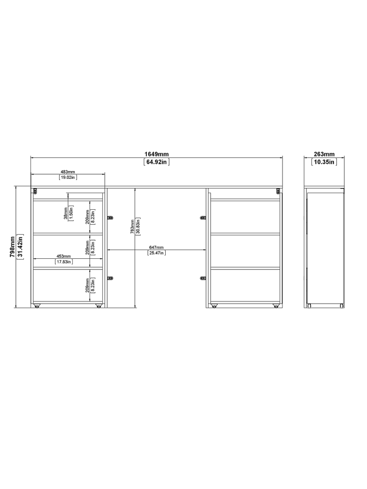 ebuy24 Kopfteil  Nada Beton Dekor 165 x 26 cm günstig kaufen onesize