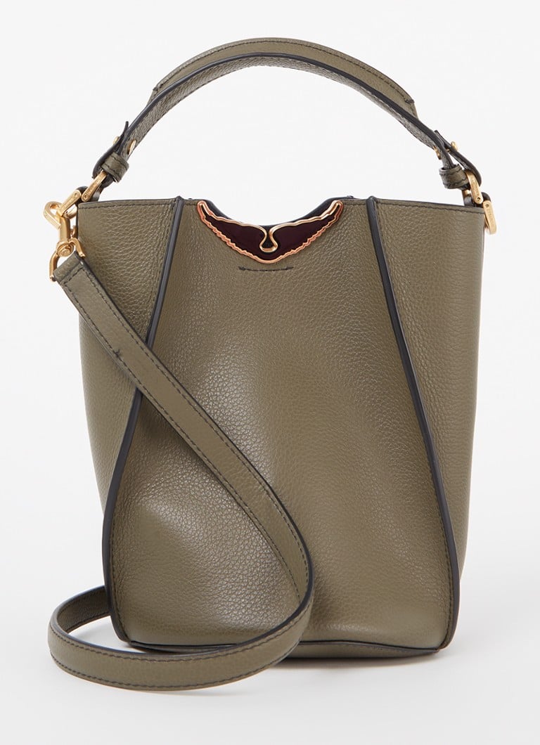 Zadig&Voltaire Borderline skinnveske med avtakbar skulderrem