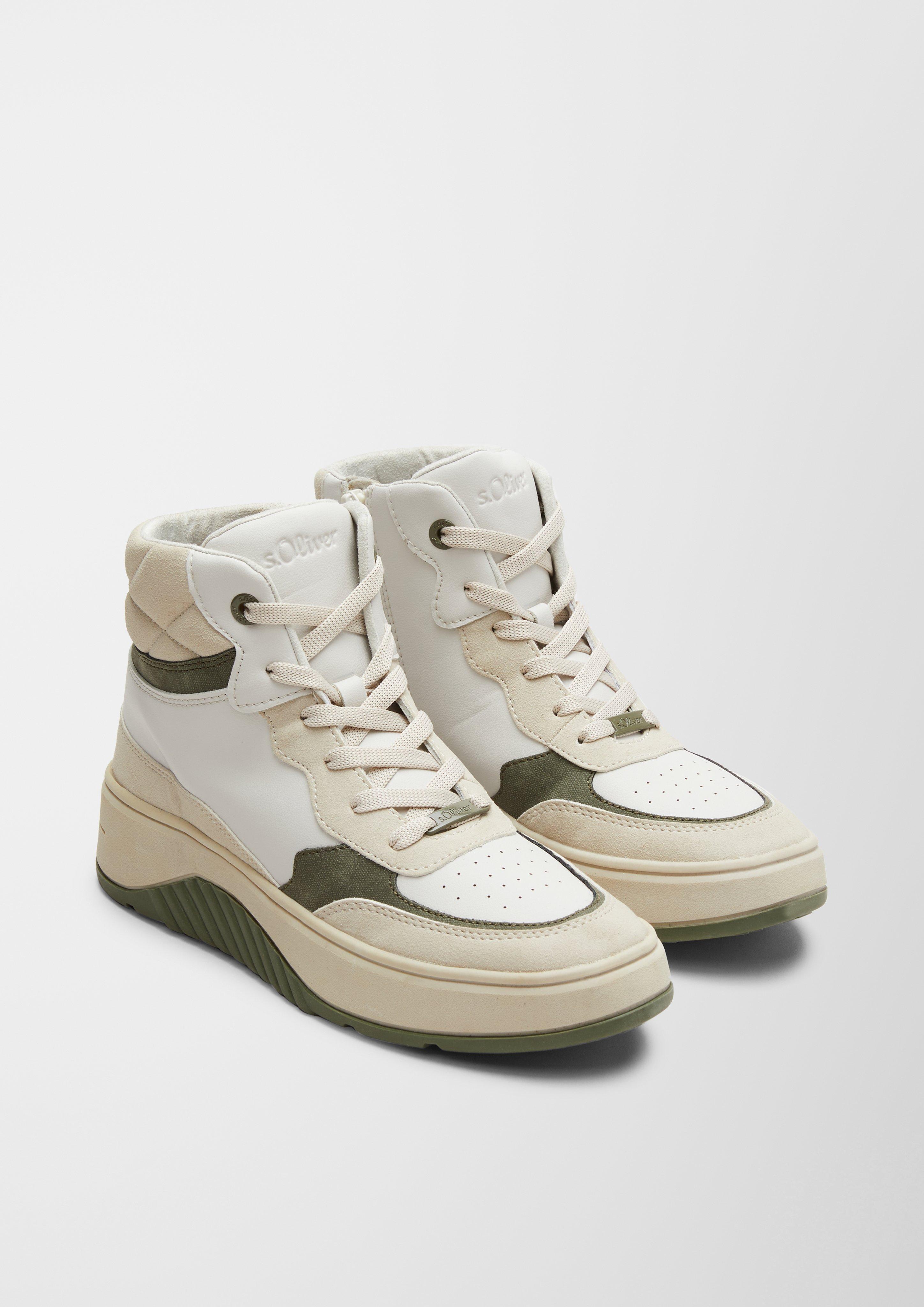 High Sneaker im Fabricmix  6006485-119
