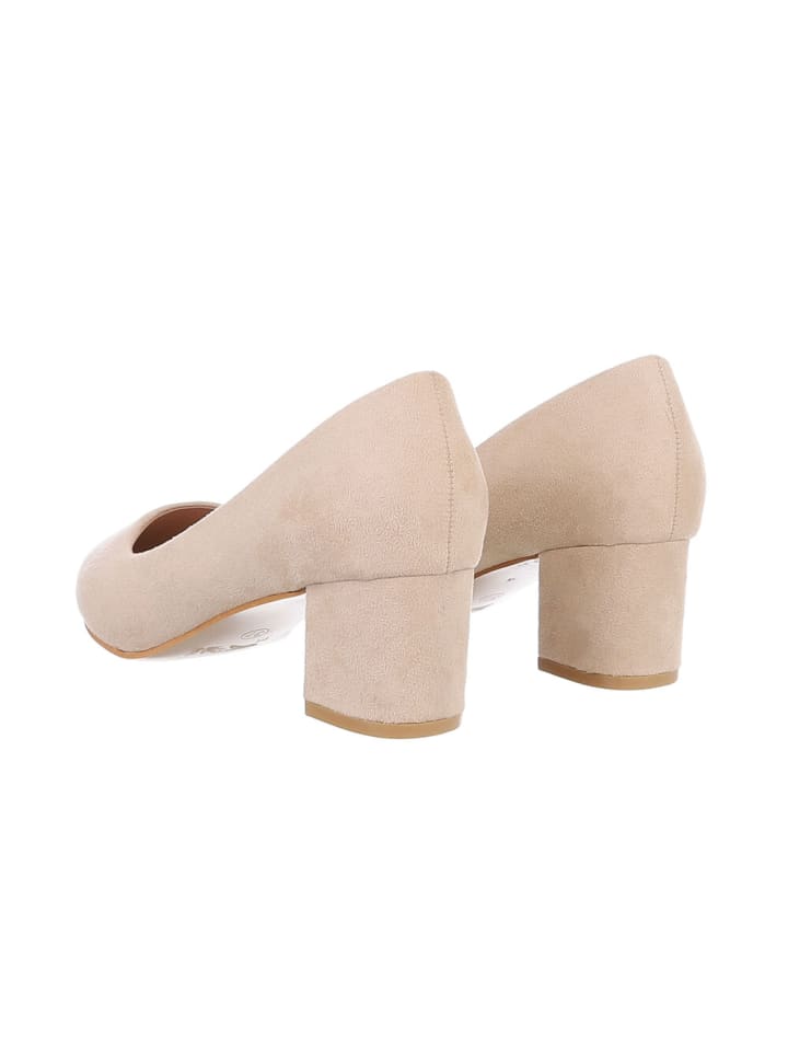 Ital-Design Pump in Beige günstig kaufen