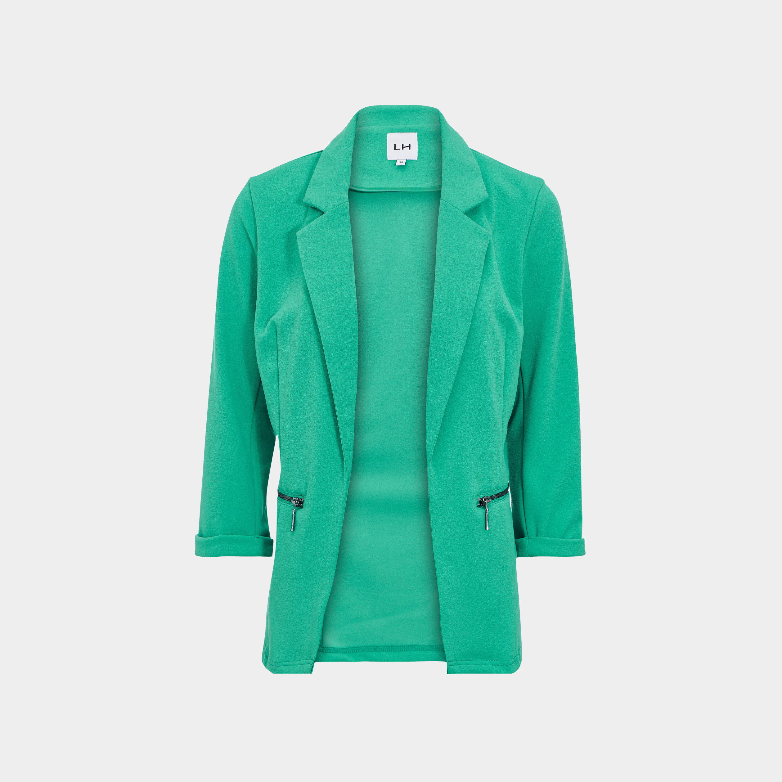 Veste blazer cintré vert menthe femme | La Halle