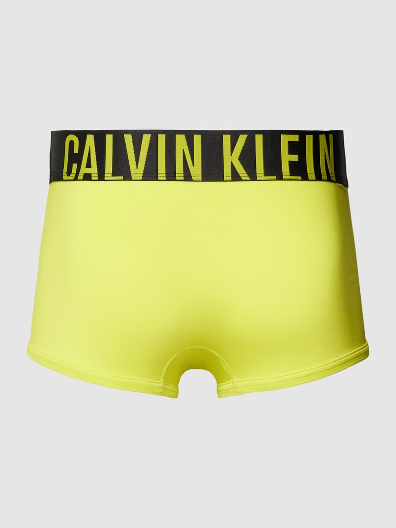 Trunks mit elastischem Logo-Bund im 2er-Pack in gelb