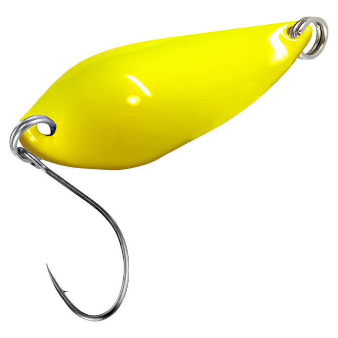 FTM Trout Spoon Rock (4,2 g, Gelb/Pink UV)
