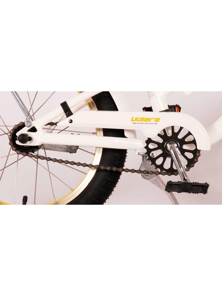 Volare Kinderfahrrad Miracle Cruiser für Mädchen 16 Zoll Kinderrad in Weiß 4 Jahre günstig kaufen onesize