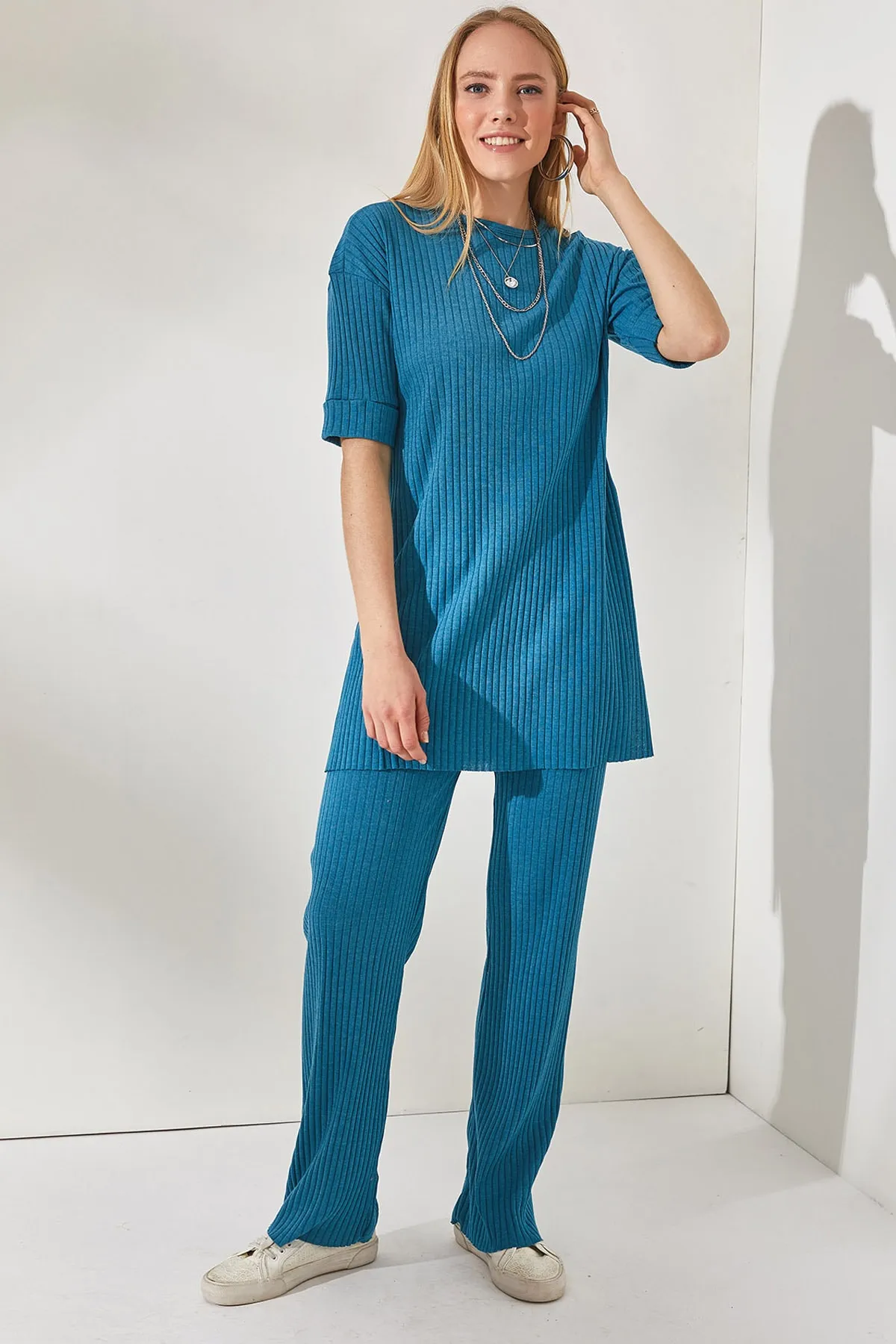 Olalook  Zweiteiler - Blau - Regular Fit