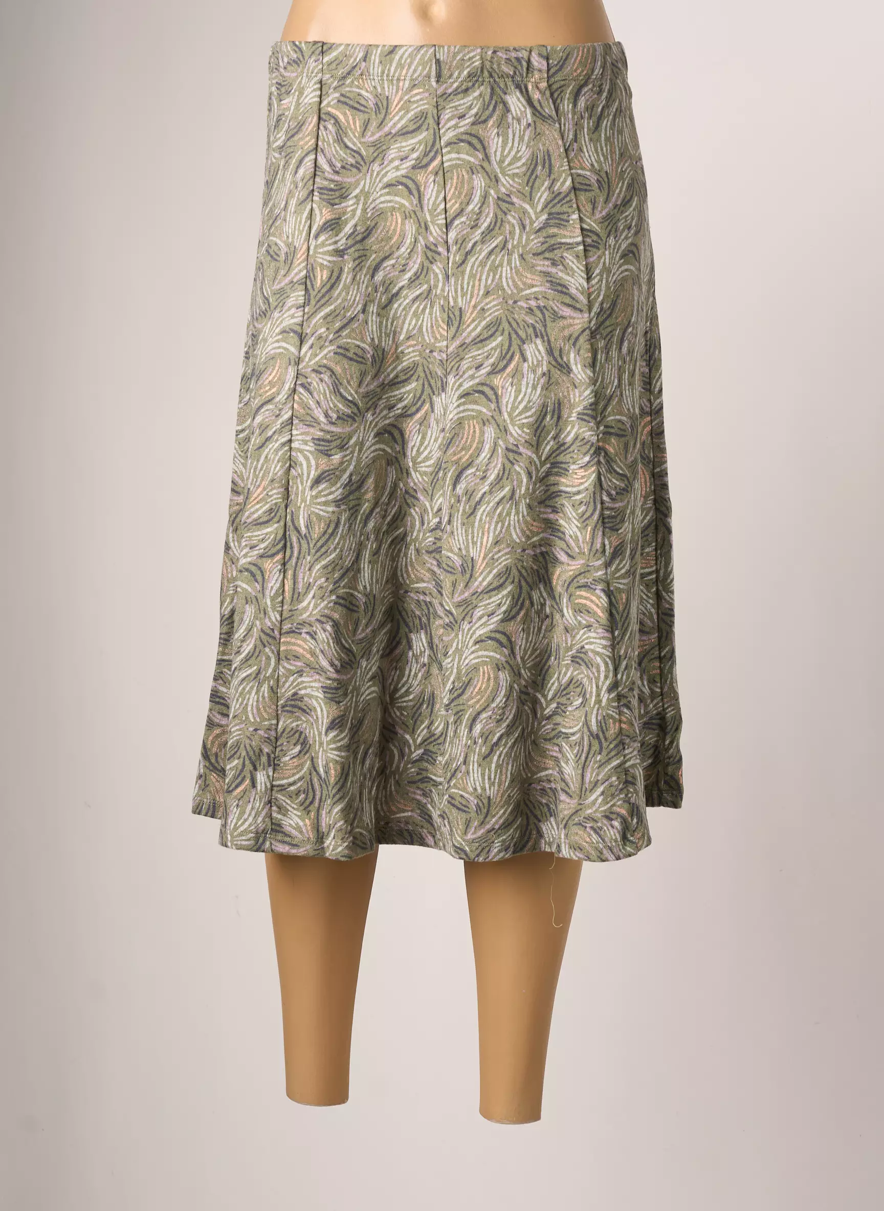 Damart Jupes Mi Longues Femme couleur vert