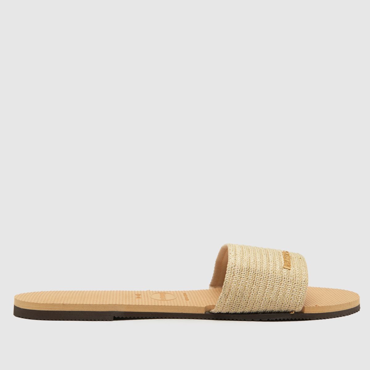 Havaianas – You Malta – Guldfärgade sandaler