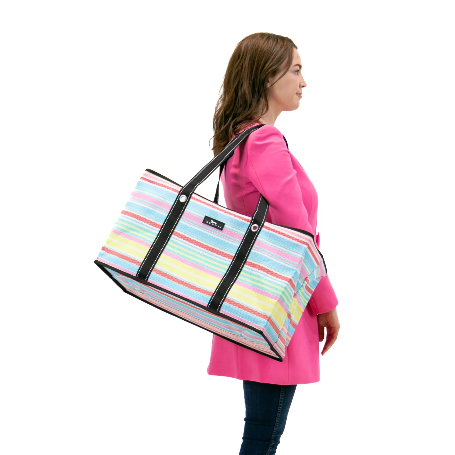 Woven Long Tote Bag X-Large Cabana Boy