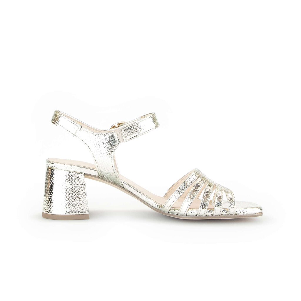 Gabor comfort Riemchensandale gold
