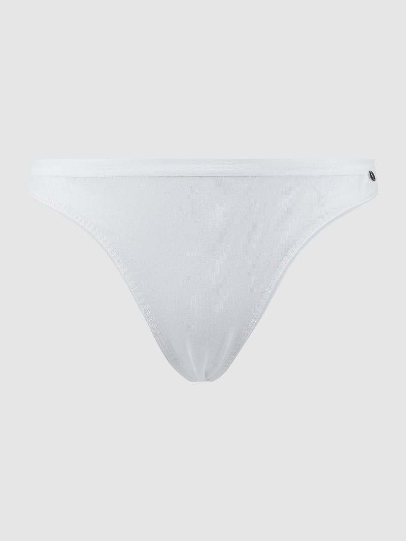 String mit Stretch-Anteil im 3er-Pack in weiß