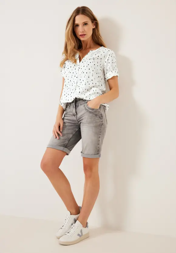 CECIL Bluse mit allover Print