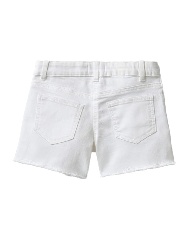 Benetton Shorts in Weiß günstig kaufen