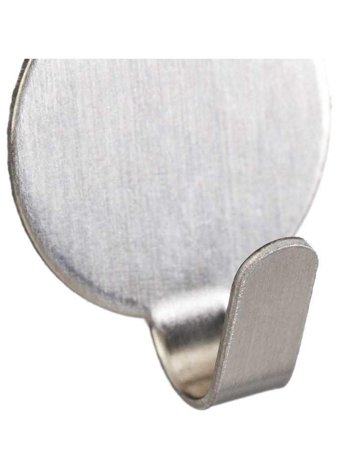 relaxdays 24er Set Klebehaken in Silber günstig kaufen onesize