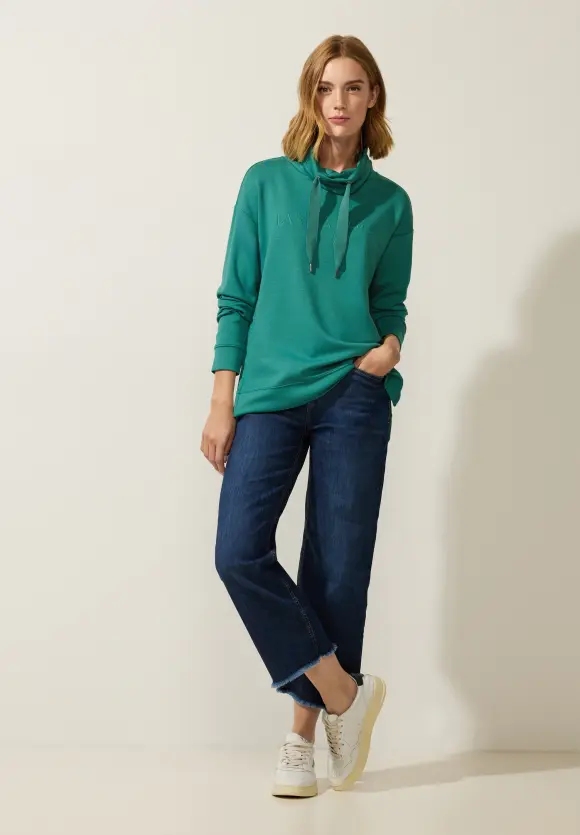 Street One Sweatpullover mit Stehkragen