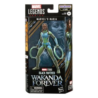 ** % SALE % ** Black Panther: Wakanda Forever Marvel Legends Series Actionfigur Attuma BAF: Marvel's Nakia 15 cm
