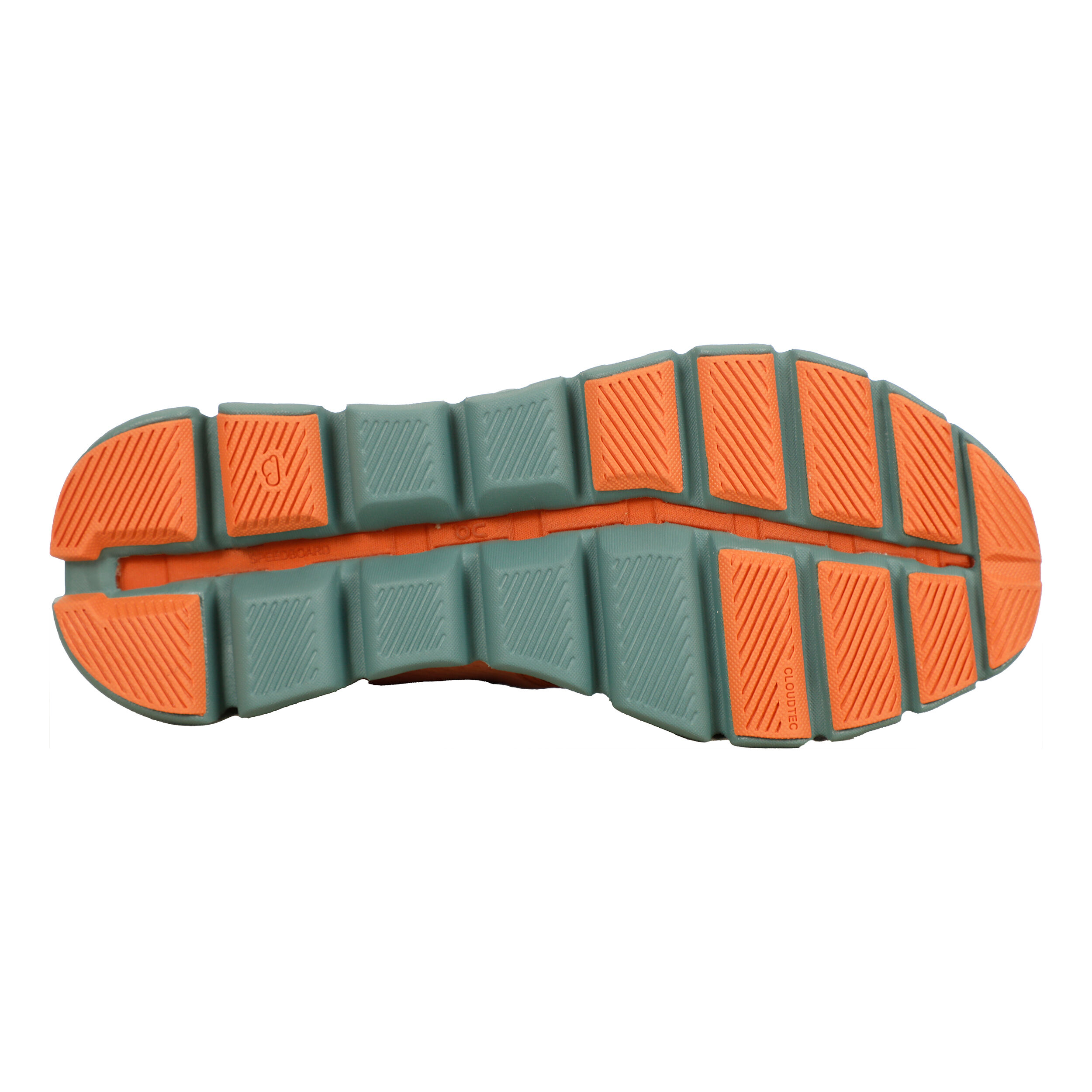 Cloud X Neutralschuh Herren - Orange, Grün