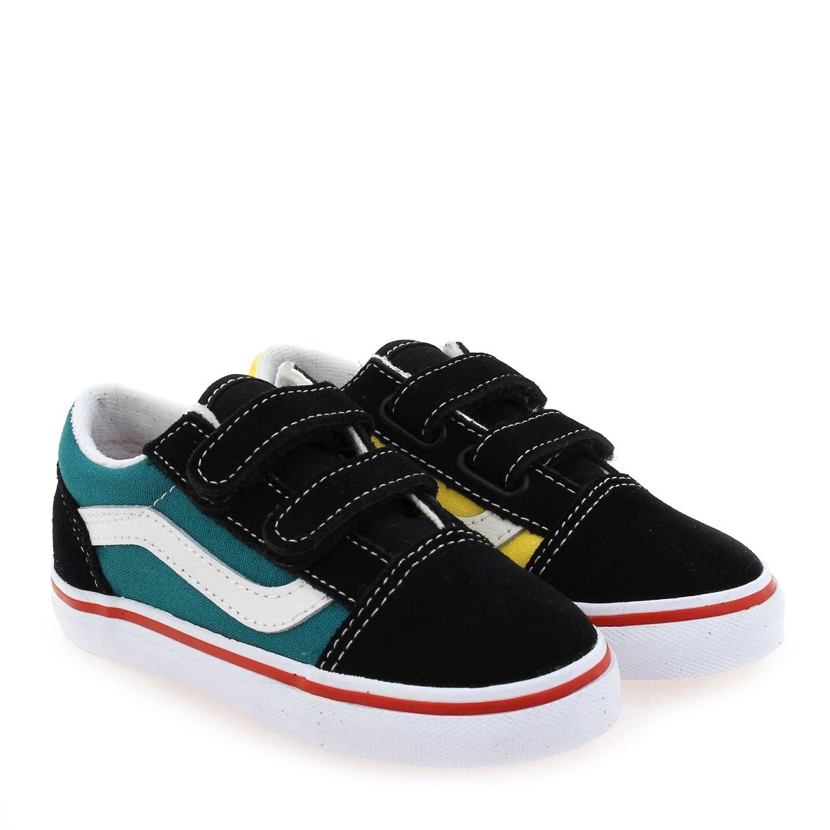 Vans  OLD SKOOL V - noir vert