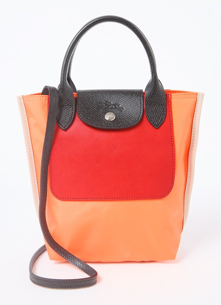 Geantă Longchamp Cabas XS cu detalii din piele