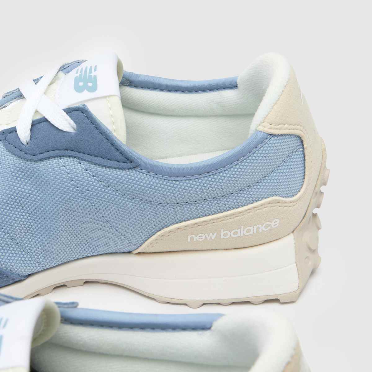 New Balance ljusblå 327 Pojkar Ungdomsskor