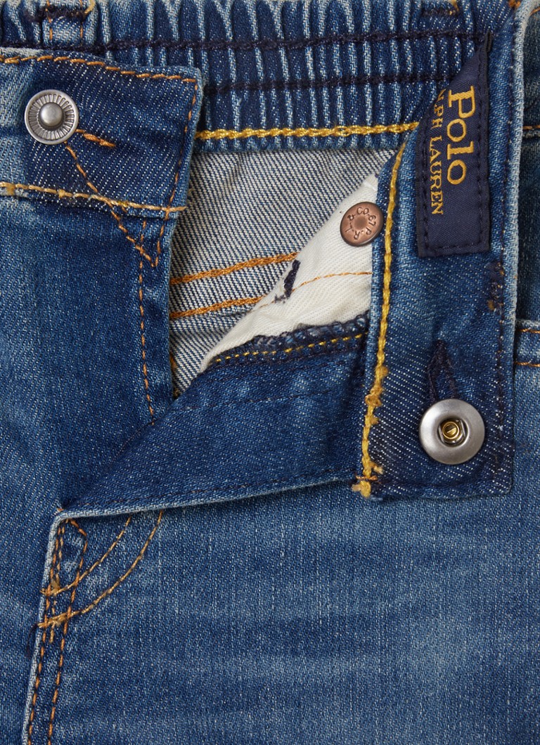 Blugi Ralph Lauren Stretch Denim pentru bebeluși