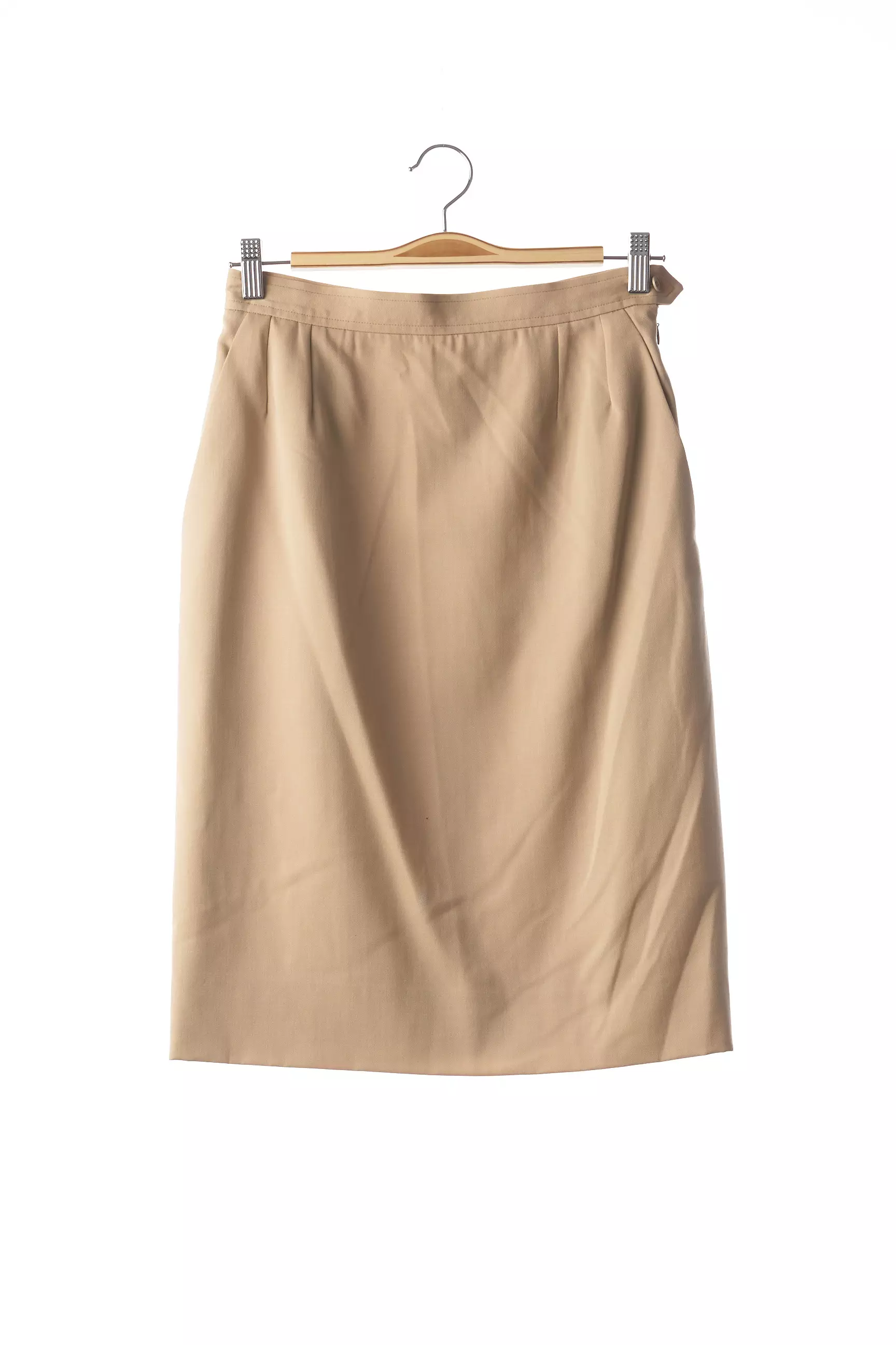 Yves Saint Laurent Jupes Mi Longues Femme couleur beige