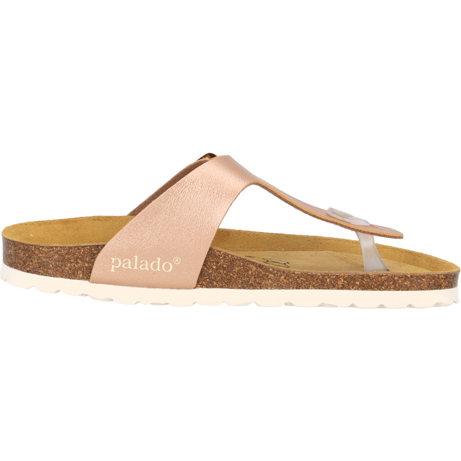 Palado Kos Metallic, Zehentrenner, Damen, Kupfer