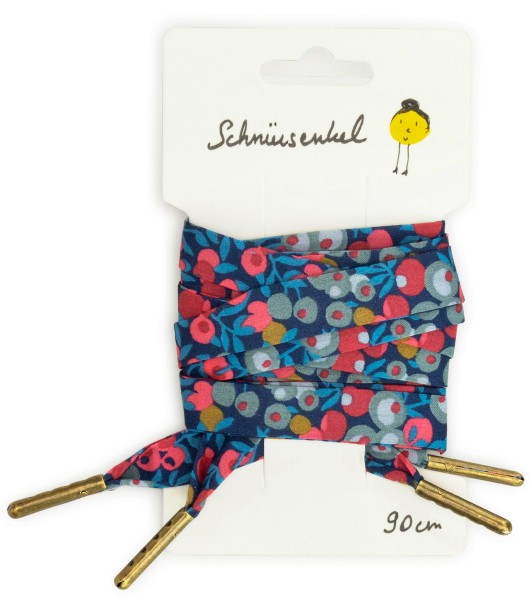 French Freluch ~ Baumwoll Schnürsenkel ~ Dark Blue