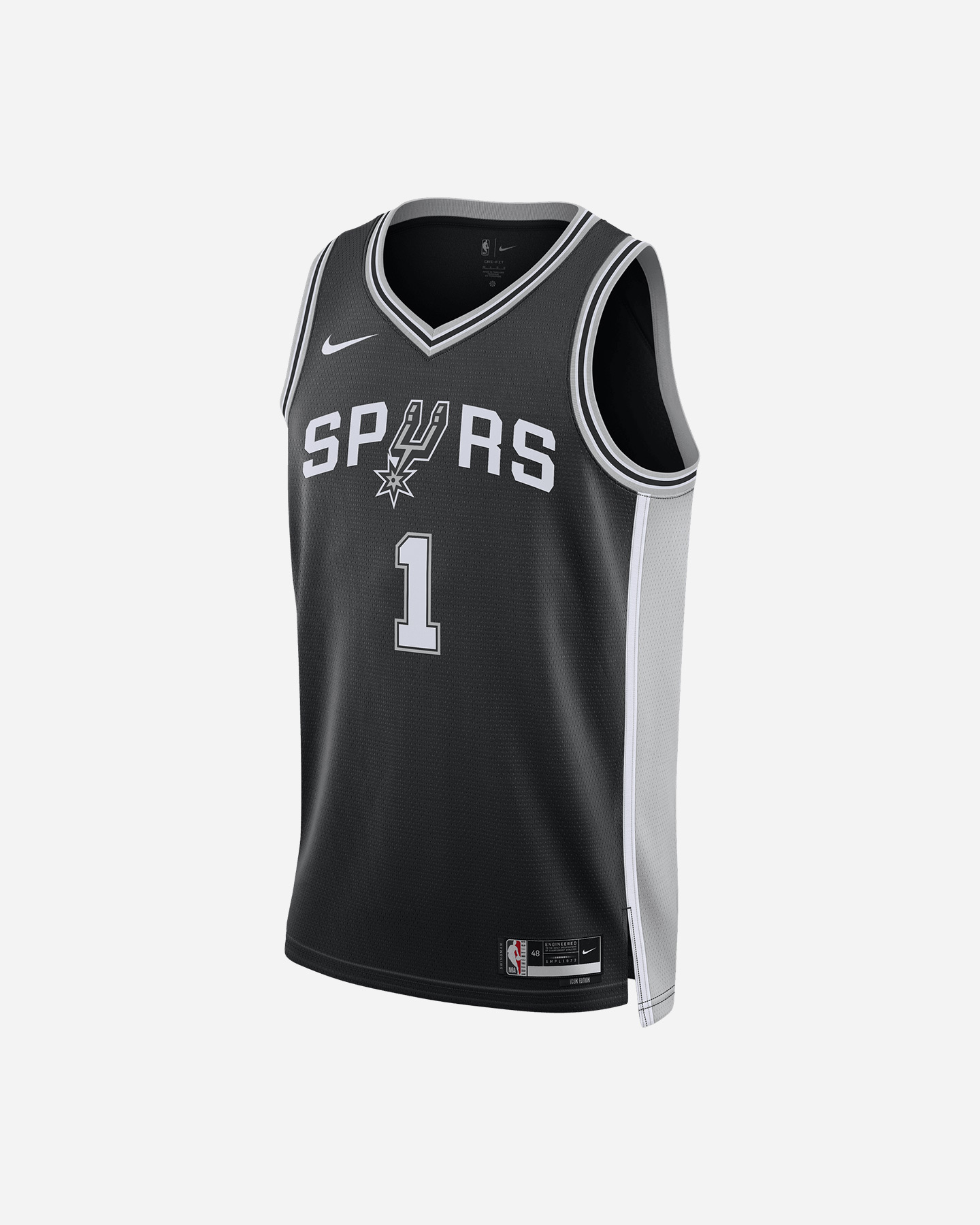 Canotta Basket Nike Icon Spurs Wembayana Swing 22 M DN2022-015
