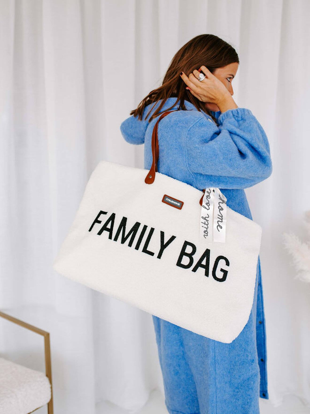 Childhome Wickeltasche FAMILY BAG CHILDHOME - beige