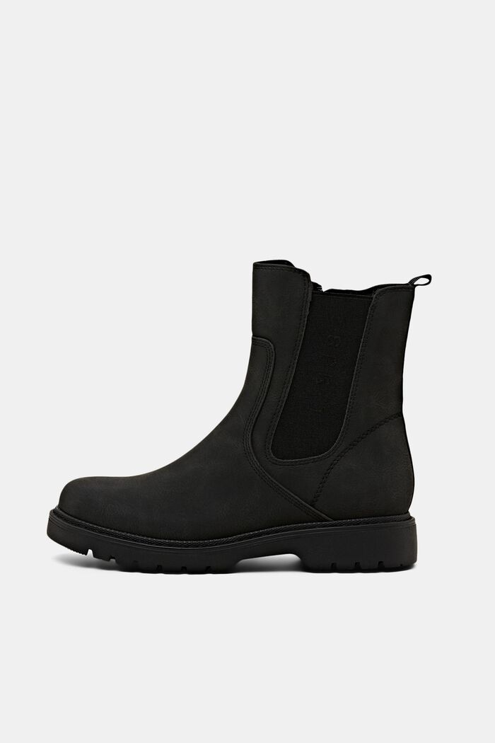 Stiefel in Leder-Optik