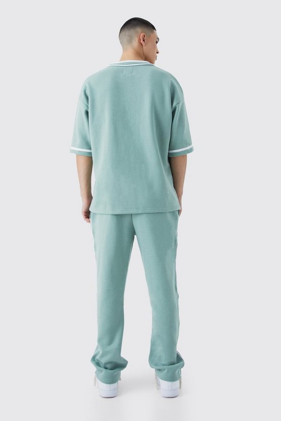 Oversize Limited Edition Baseball-Poloshirt & Jogginghose
