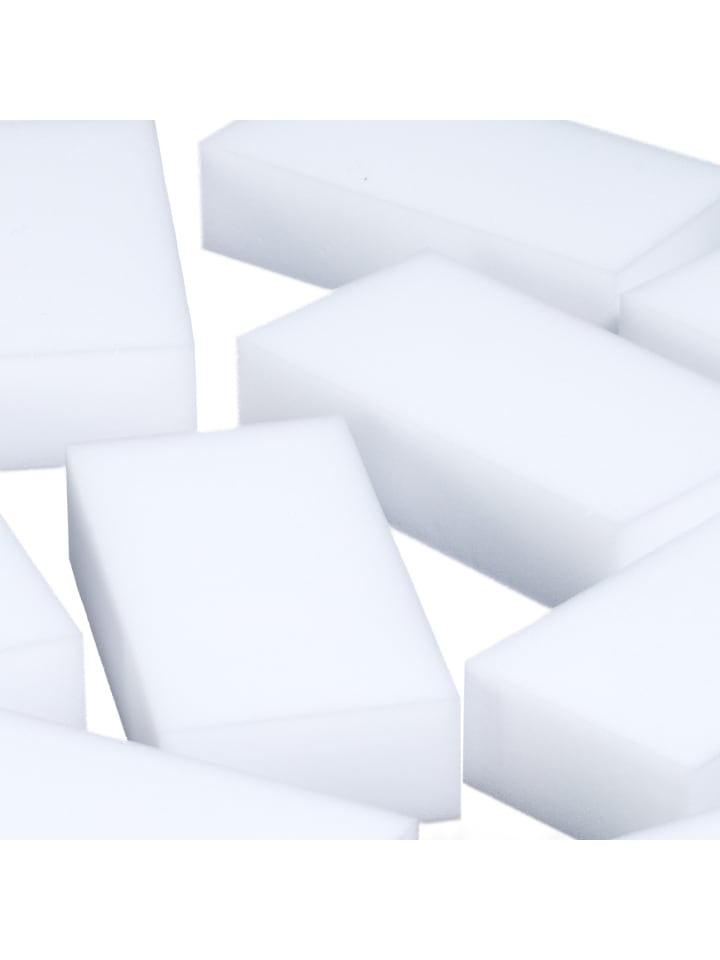 relaxdays 36 x Schmutzradierer in Weiß - (B)12,5 x (H)3 x (T)6,5 cm günstig kaufen onesize