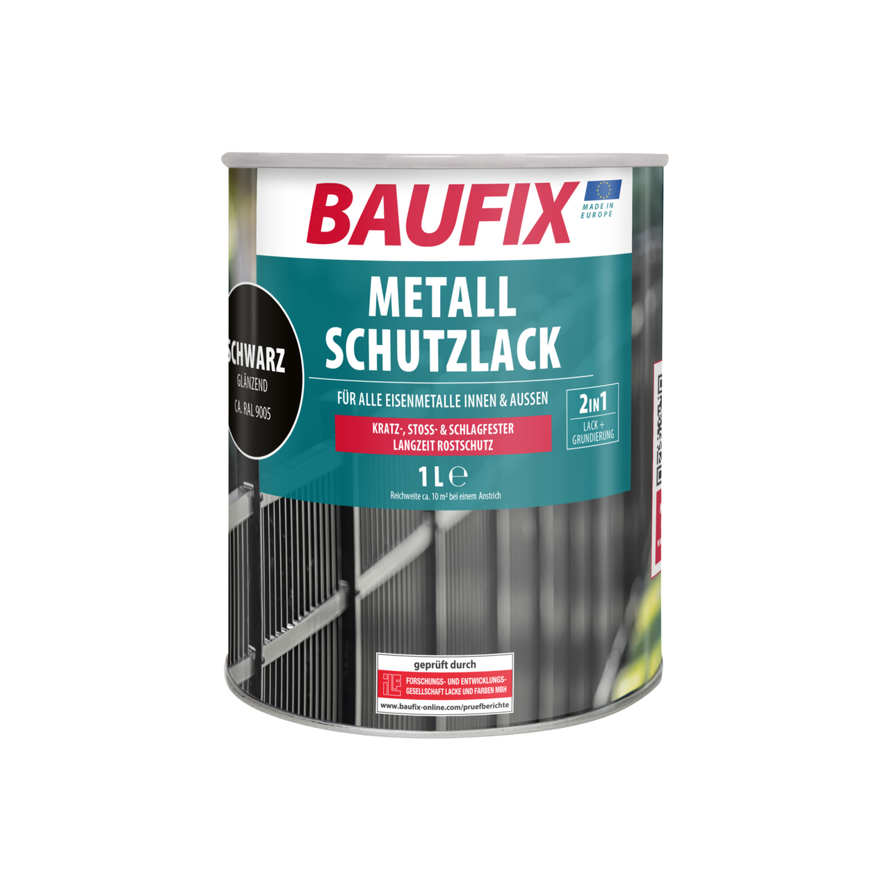 Baufix Metall-Schutzlack schwarz