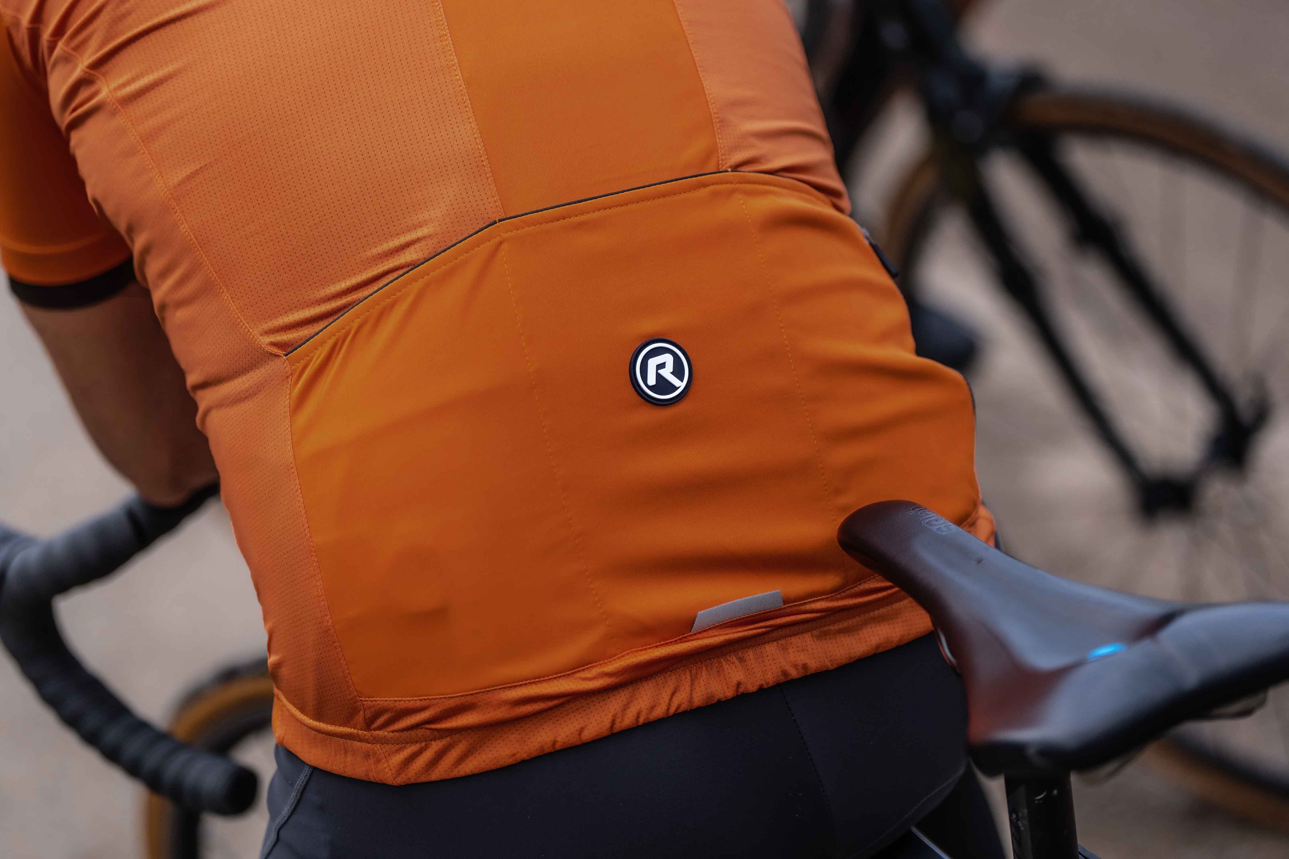 Rogelli Essential Kupfer Herren Radtrikot Kurzarm