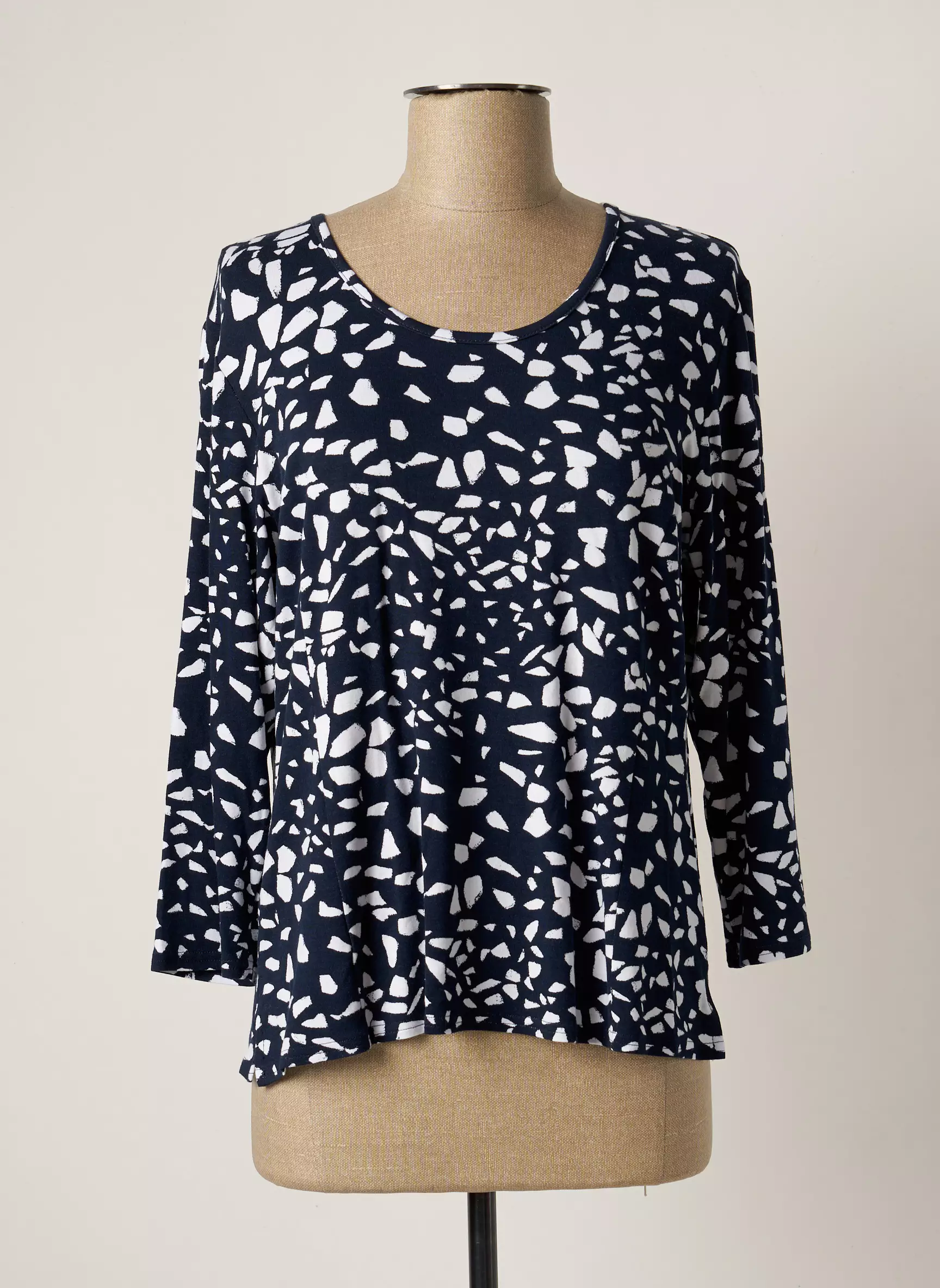Gevana Tshirts Femme couleur bleu