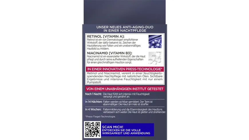 L'Oréal Revitalift Laser Anti-Falten Nachtcreme 50 ml