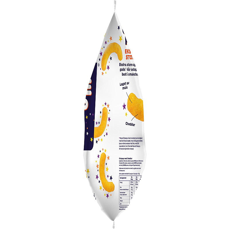 Maarud Ostepop 175 g xl real cheddar Maarud