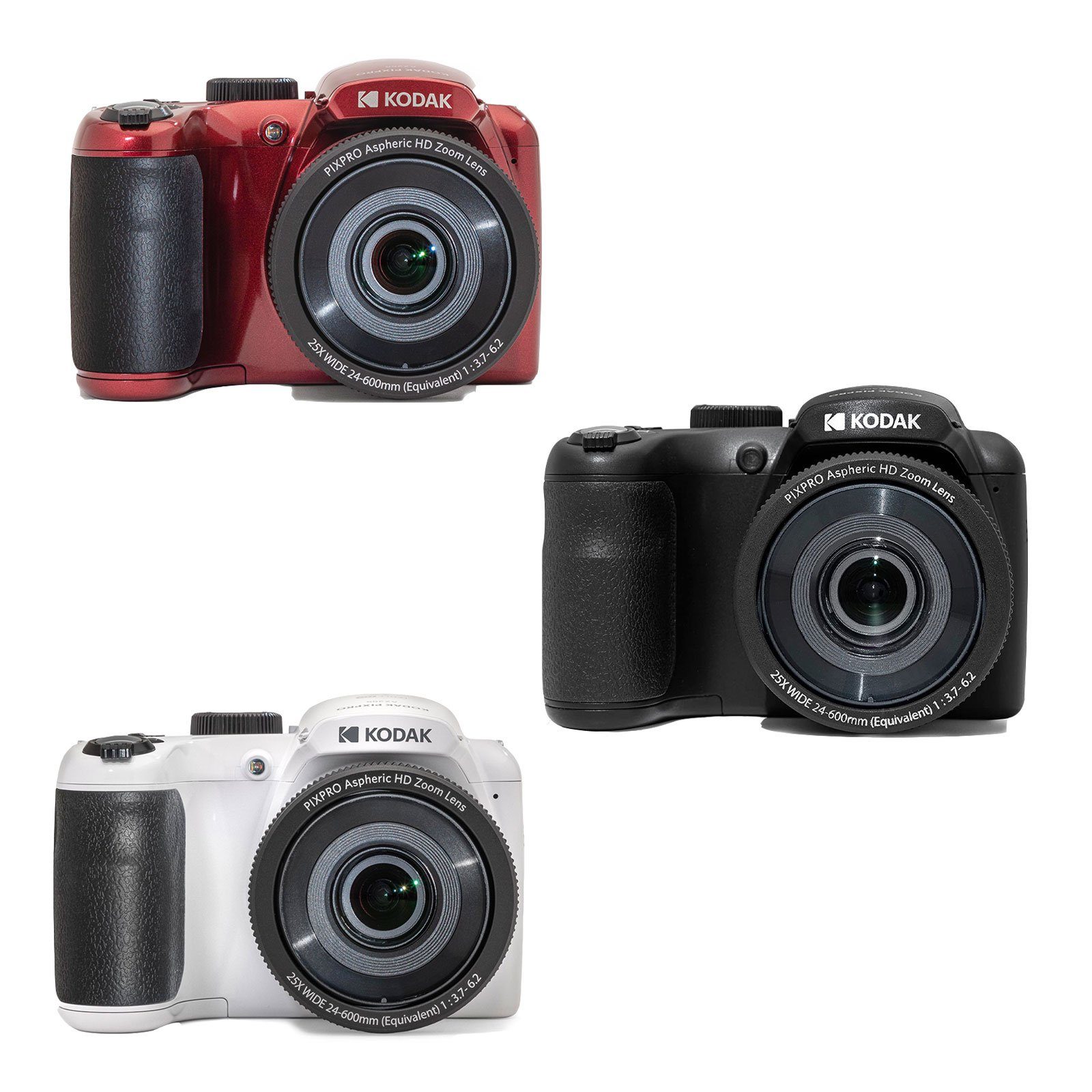 Kodak AZ255 Kompaktkamera (Optischer Bildstabilisator, CMOS-Senosr, 16 MP)