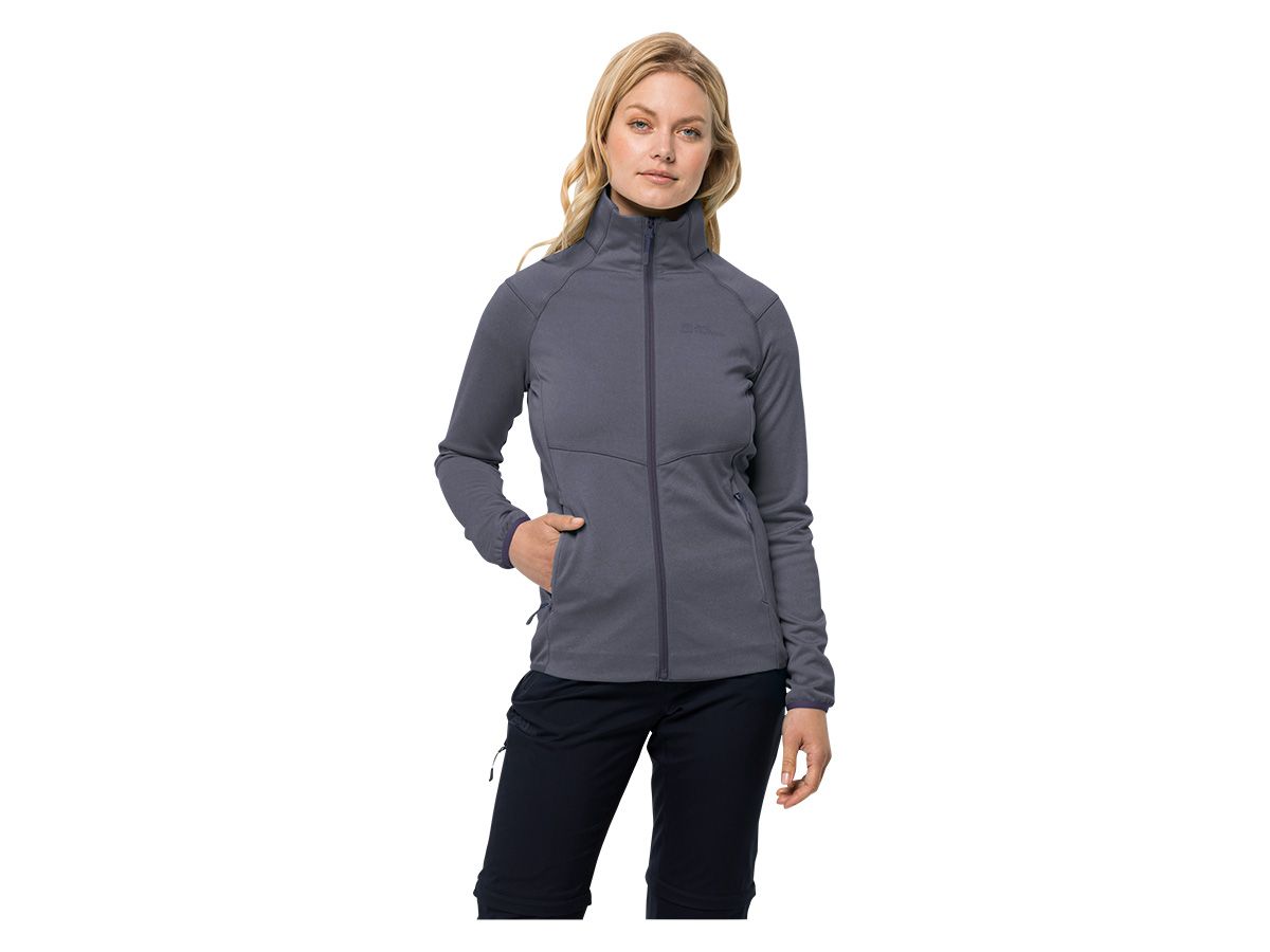 Jack Wolfskin Fortberg FZ Graphite Damen Jacke
