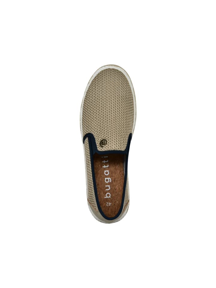 Bugatti Slip on in beige günstig kaufen
