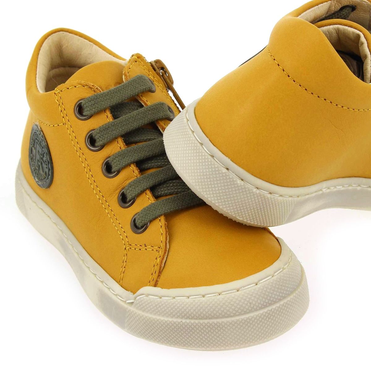 Naturino  ALSTRO ZIP E23 - Moutarde Kaki